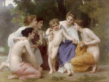 Ladmiration William Adolphe Bouguereau desnudo Pinturas al óleo